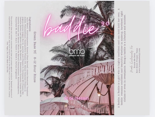 Baddie 9.0 Overnight 9.0% Green Base - 4oz bottle